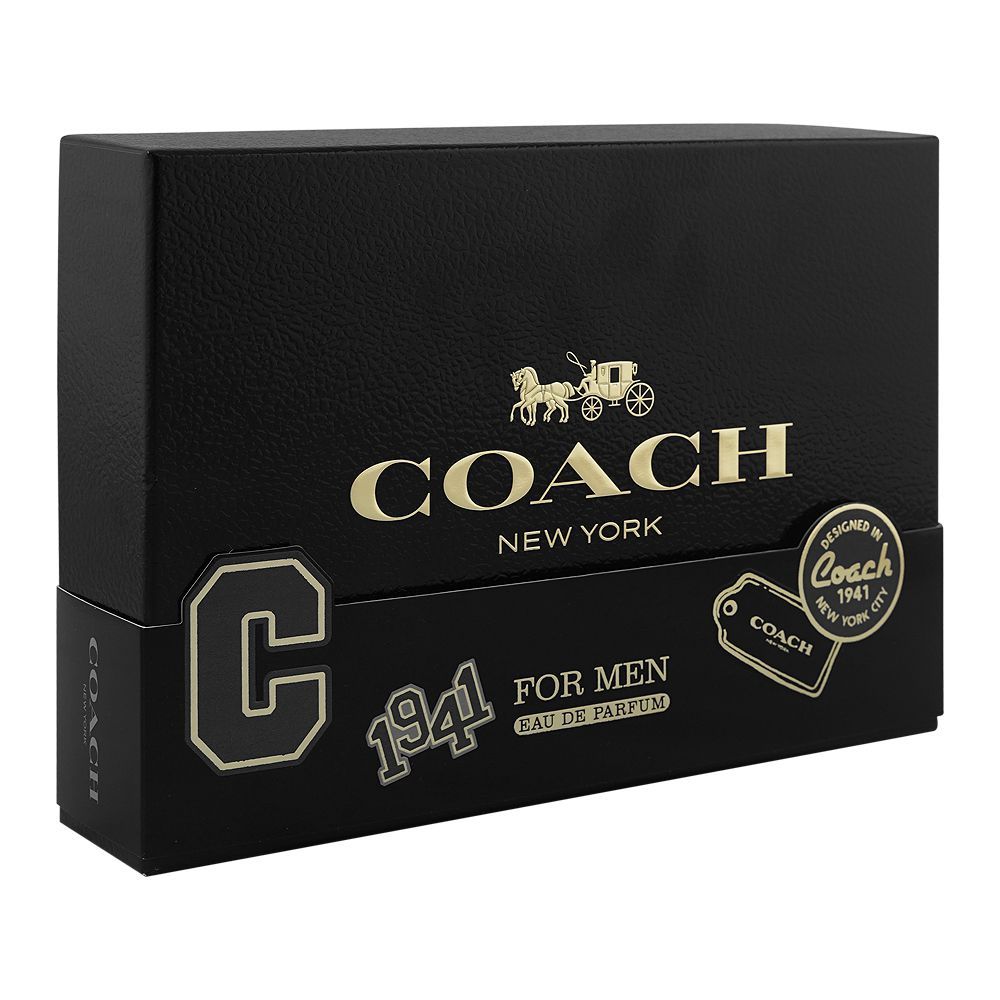 Coach For Men Set, EDP 100ml + EDP 15ml + Shower Gel 100ml - Main Image