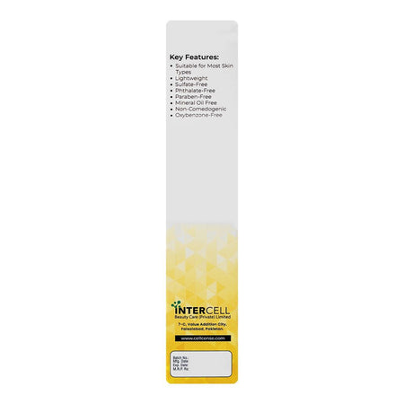Cellcense 50-SPF Sun Screen, Paraben & Sulfate Free, For All Types Of Skin, 80ml - Image 3