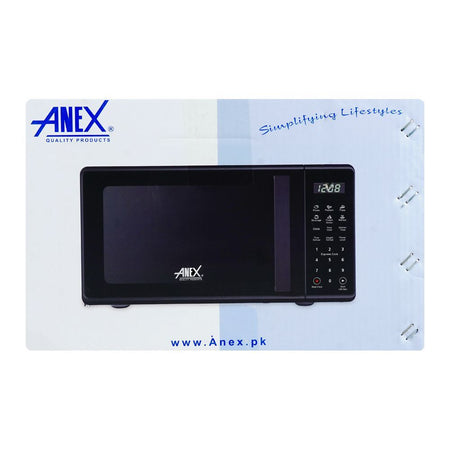 Anex Deluxe Microwave Oven, White, 700W, 20 Liters, AG-9029 - Image 3