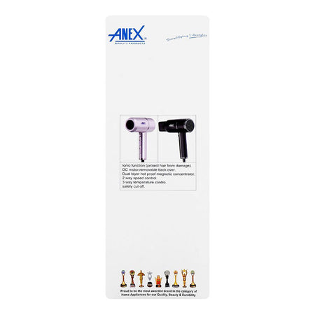 Anex Deluxe Hair Dryer, 2000W, AG-7030 - Image 4