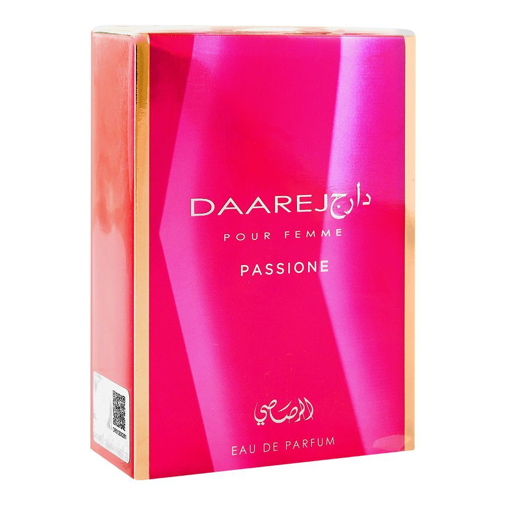 Rasasi Daarej Passione Pour Femme, Eau De Parfum, For Women, 100ml - Image 2