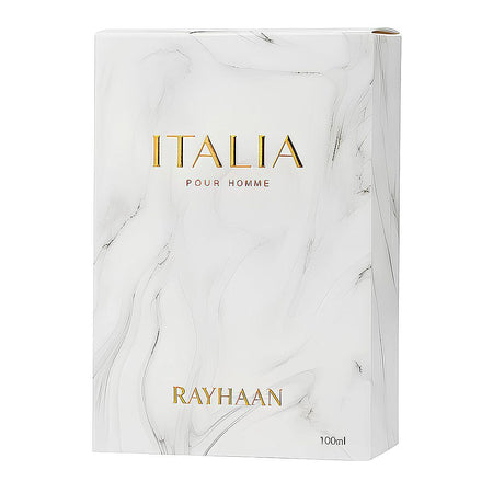 Rayhaan Italia Pour Homme, For Men, 100ml - Image 2