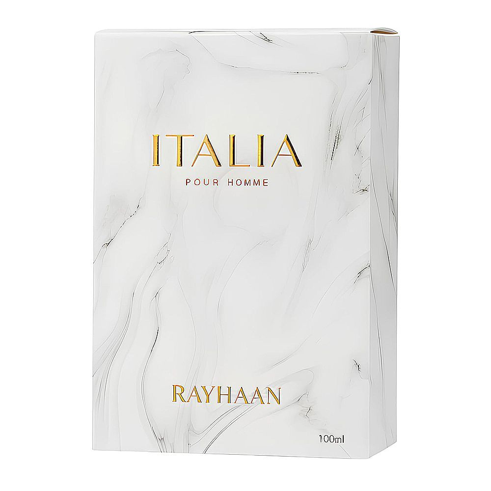 Rayhaan Italia Pour Homme, For Men, 100ml - Image 2