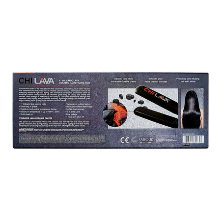 CHI Lava Volcanic Lava Ceramic Hair Styling Iron, 1-Inch, GF8215EU - Image 6