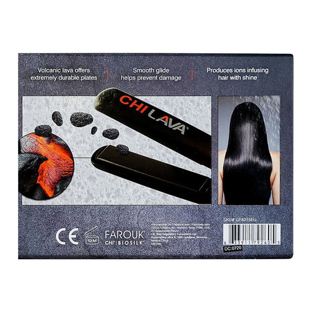 CHI Lava Volcanic Lava Ceramic Hair Styling Iron, 1-Inch, GF8215EU - Image 8