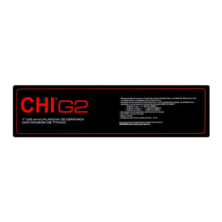 CHI G2 Ceramic & Titanium Infused Hair Styling Iron, 1-Inch, GF1595AEU - Image 5
