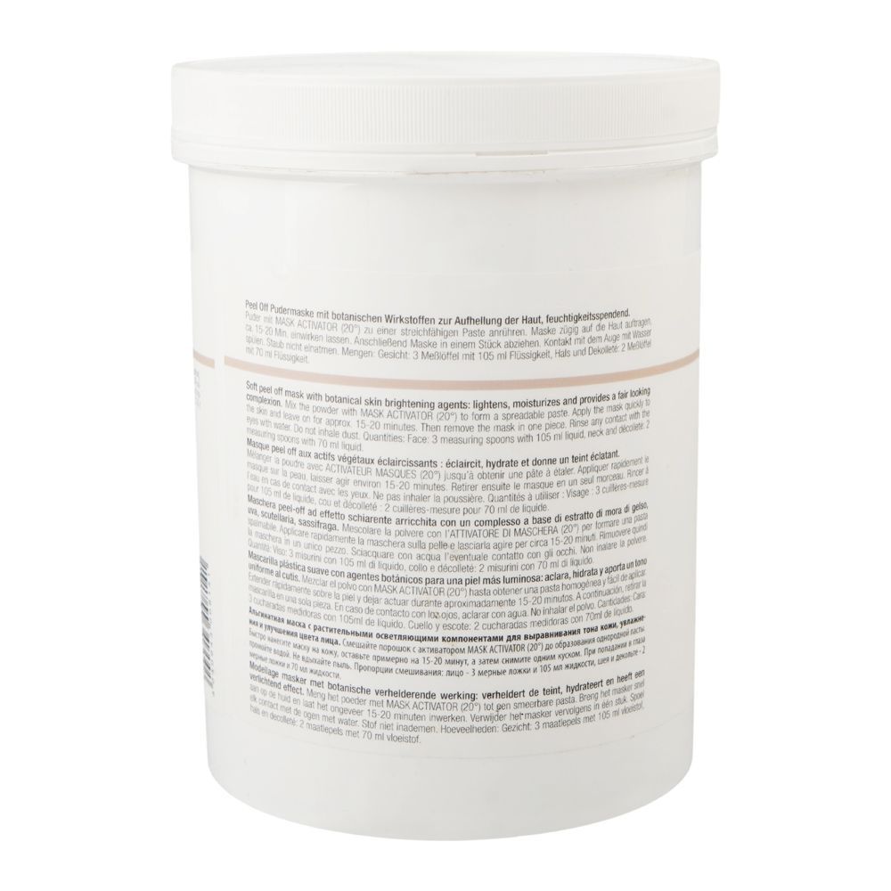 Janssen Cosmetics Peel Off Botanica White Mask, For Skin Brightening, 300g - Image 4