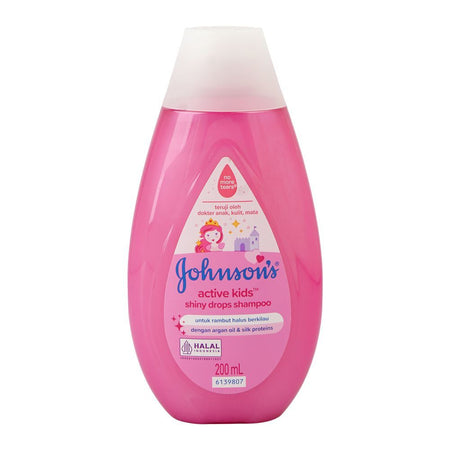 Johnson's Active Kids Shiny Drops Shampoo, Argan Oil, 200ml - Main Image