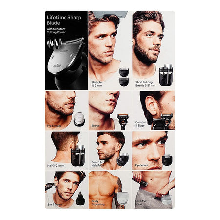 Braun Series 7 All-In-One 17-In-1 Style Kit, 100 Minutes Run Time, Black, MGK-7491 - Image 3