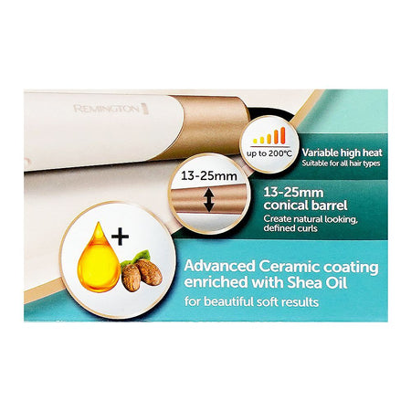 Remington Advanced Ceramic Coating Shea Oil Curling Wand, CI4740 - Image 8