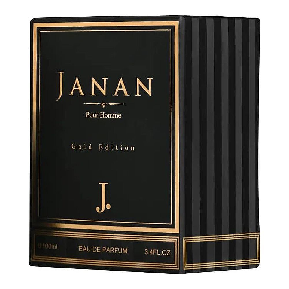 Junaid Jamshed J. Janan Gold Edition, Eau De Parfum, For Men, 200ml - Image 2