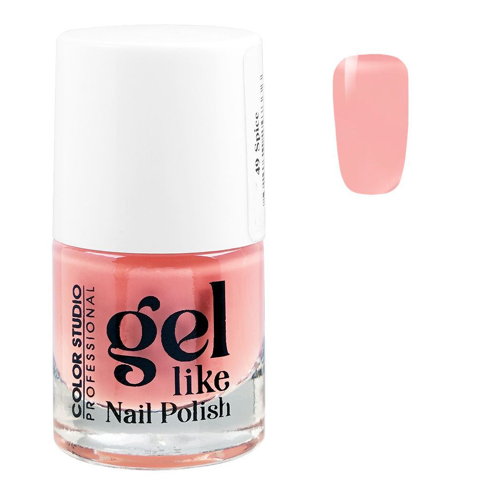 Color Studio Gel Like Nail Polish, 49, 8ml - Main Image
