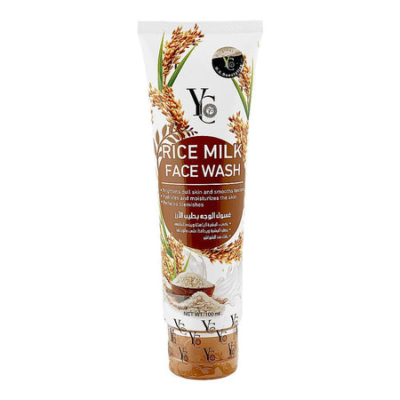 Yong Chin Rice Milk Face Wash, Glycerin, Niacinamide, For Skin Brightening, 100ml - Main Image