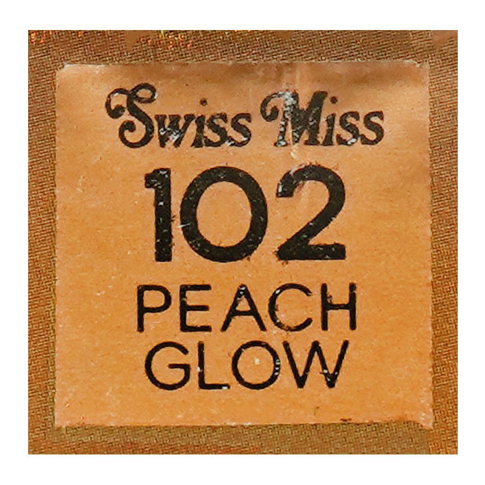 Swiss Miss Lip Gloss, 102 Peach Glow - Image 4