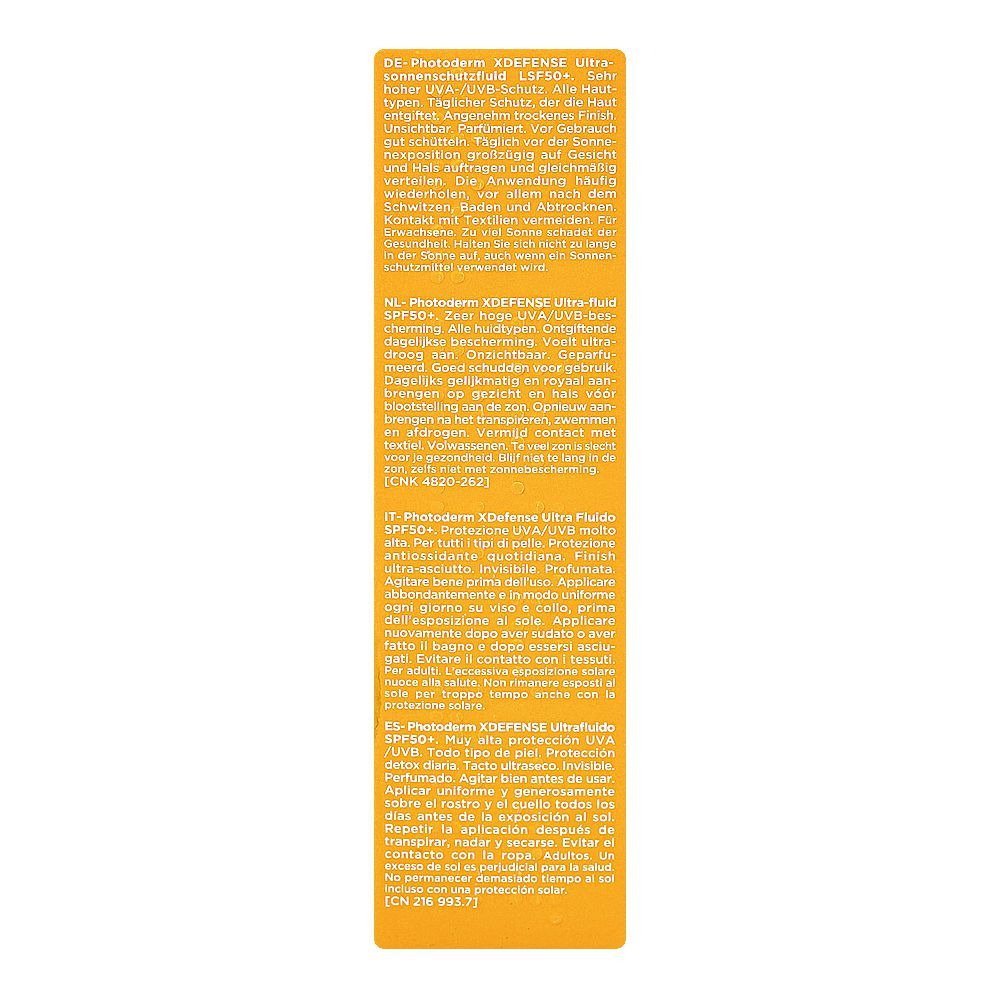 Bioderma Photoderm XDefence Ultra Fluid Invisible Sunscreen, SPF 50+ Citric Acid, Silica, For All Types Of Skin, 40ml - Image 3