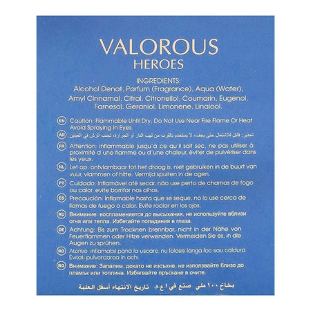 Fariis Valorous Heroes, Eau De Parfum, For Men, 100ml - Image 4