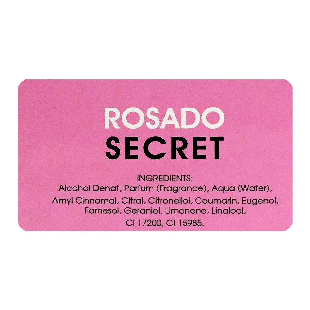 Fariis Rosado Secret, Eau De Parfum, For Women, 100ml - Image 4