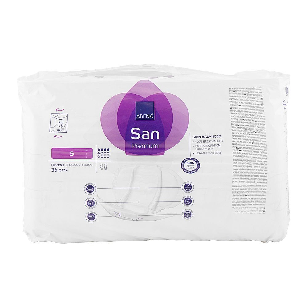 Abena San Premium Bladder Protection Pads, 5, 36-Pack - Image 3