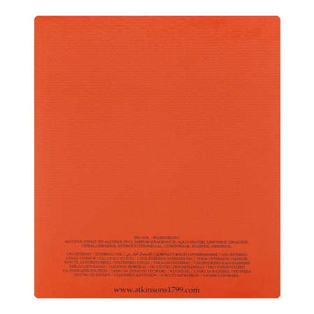 Atkinsons 44 Gerrard Street, Eau De Cologne, For Men & Women, 100ml - Image 3