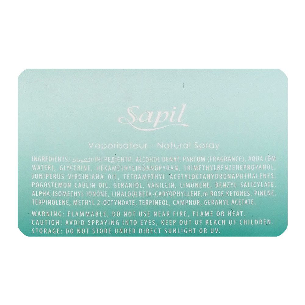 Sapil Ombre Turquoise, Eau De Parfum, For Men & Women, 100ml - Image 4