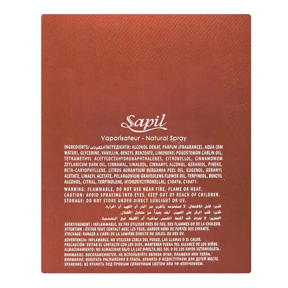 Sapil Elixir Fusion, Eau De Parfum, For Men & Women, 100ml - Image 3