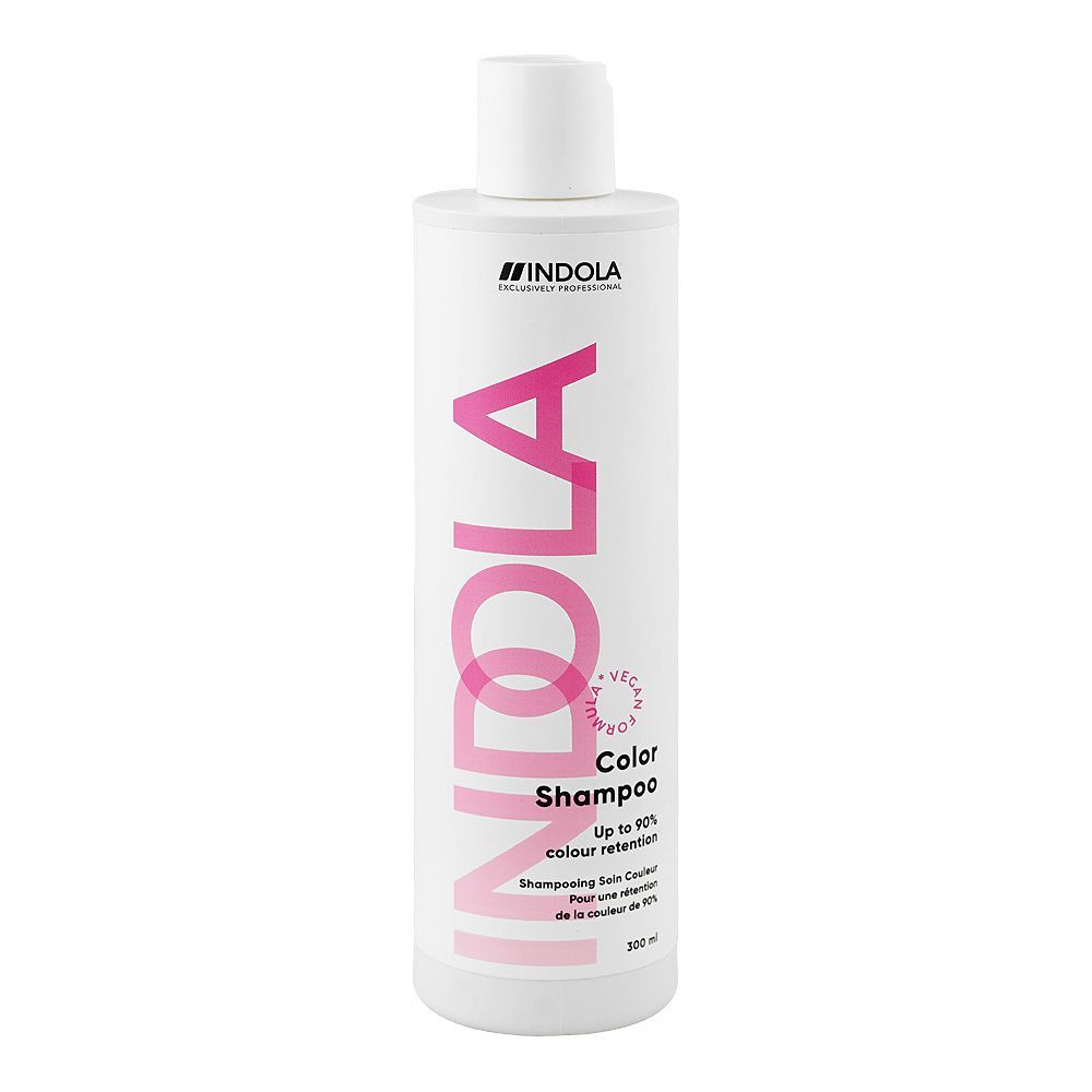 Indola Upto 90% Colour Retention Color Shampoo, Glycerin, For Color Treated Hair, 300ml - Main Image