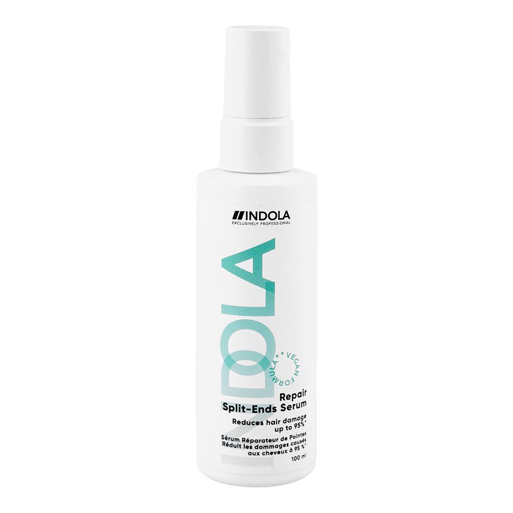 Indola Repair Split-Ends Serum, Glycerin, Lactic Acid, For Damaged Hair, 100ml - Main Image