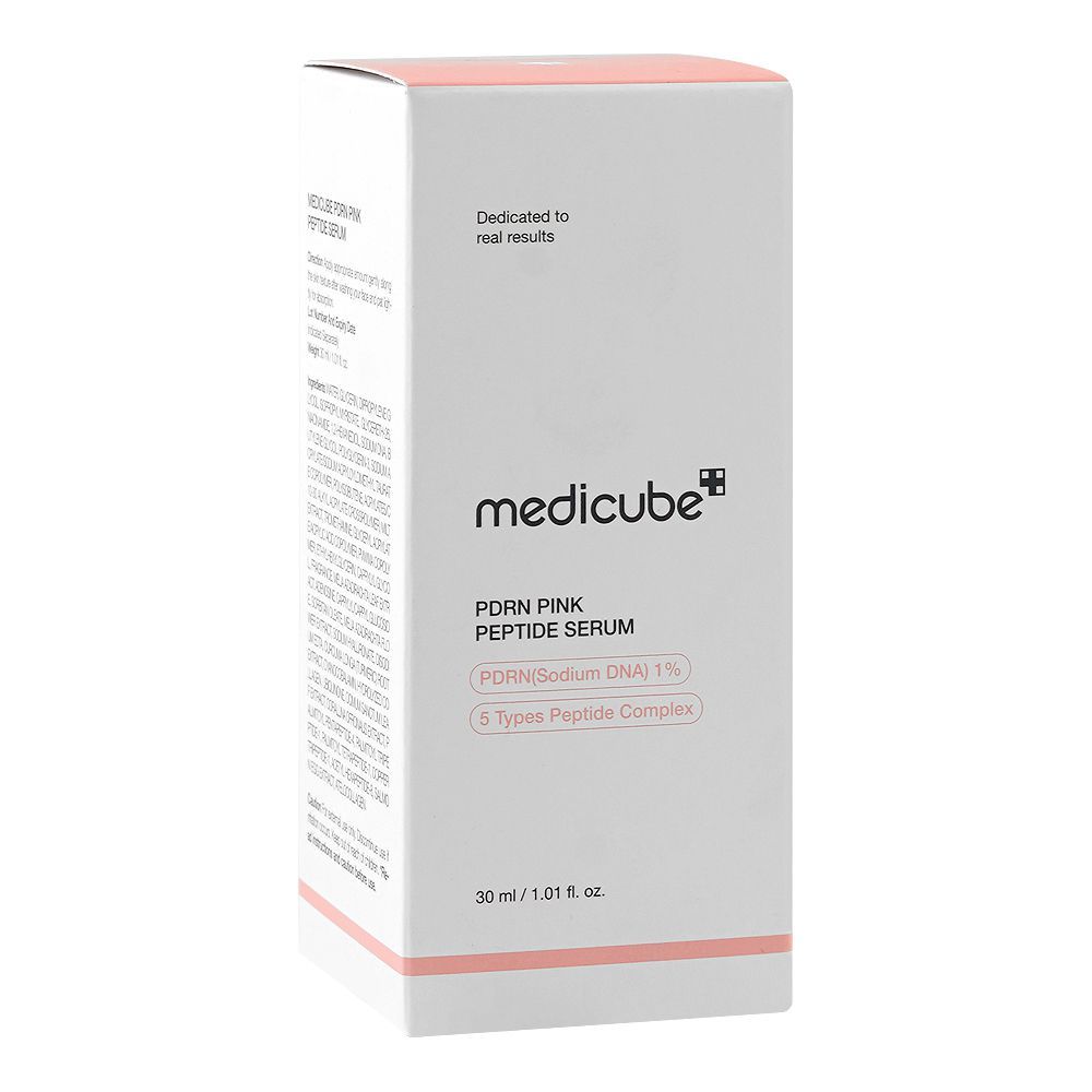 Medicube PDRN Pink Peptide Serum, Glycerin, Niacinamide, For Radiant Skin, 30ml - Main Image