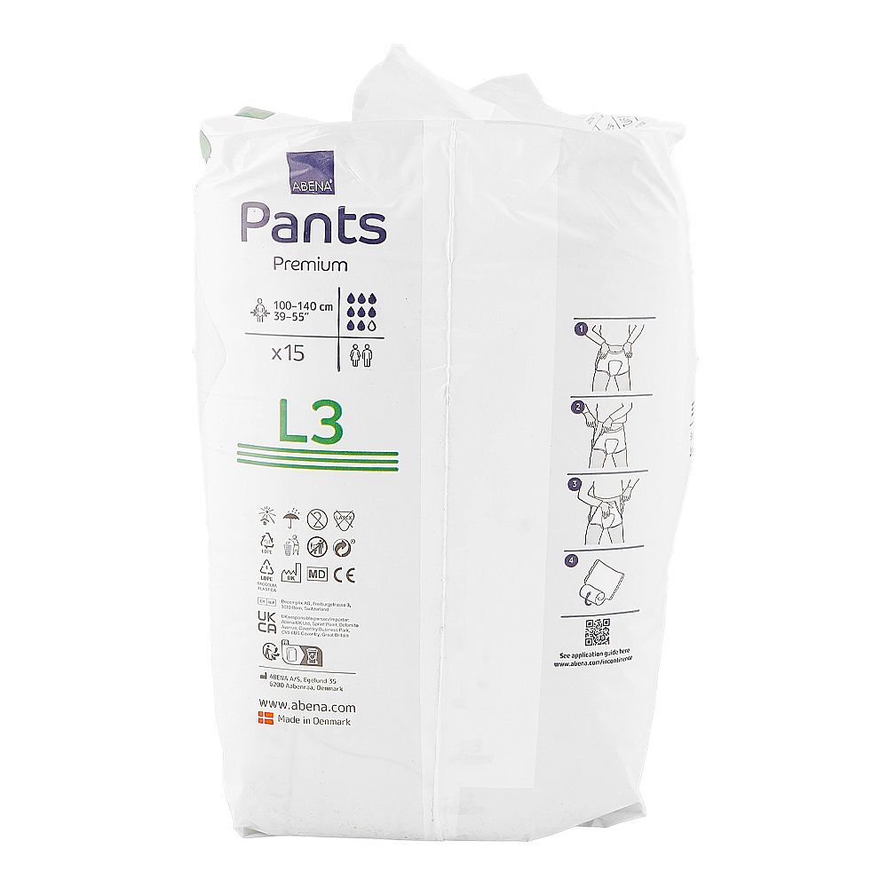 Abena Pants Premium Bladder Protection, Large, L2, 15-Pack - Image 3