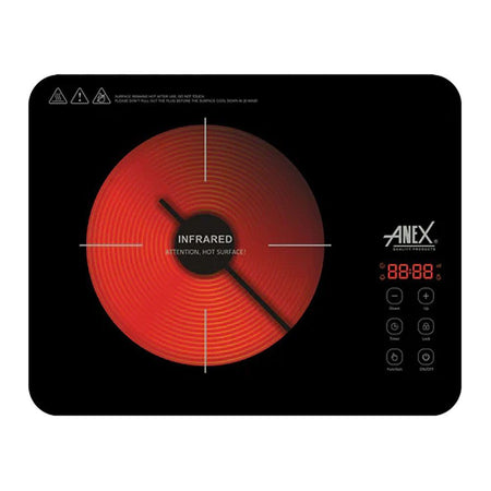 Anex Deluxe Infrared Cooker, 2000W, 220-240V, AG-2168 - Main Image