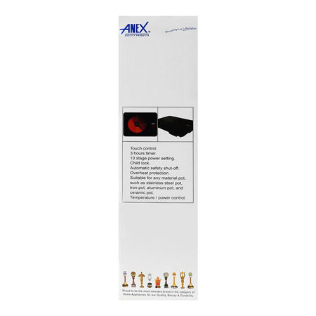 Anex Deluxe Infrared Cooker, 2000W, 220-240V, AG-2168 - Image 4