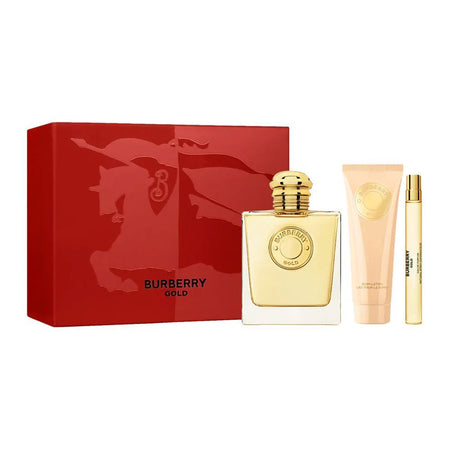Burberry Gold Set, For Women, Eau De Parfum 100ml + Eau De Parfum 10ml + Body Lotion 75ml - Main Image