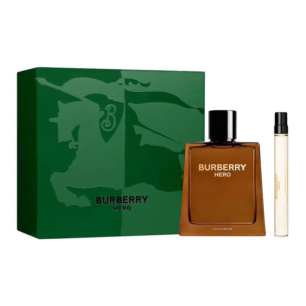 Burberry Hero Set, For Men, Eau De Parfum 100ml + Eau De Parfum 10ml - Main Image
