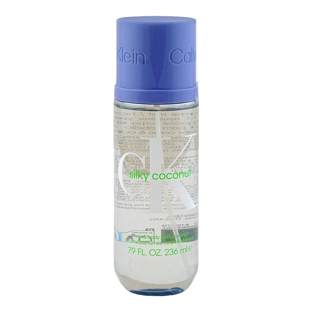 Calvin Klein Silky Coconut Hair & Body Perfume Mist, For Men & Women, 236ml - Main Image