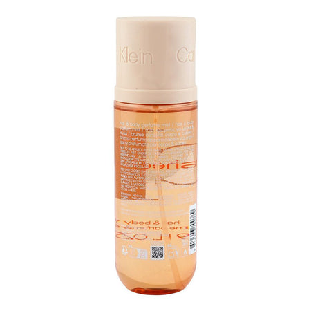 Calvin Klein Sheer Peach Hair & Body Perfume Mist, For Men & Women, 236ml - Image 2