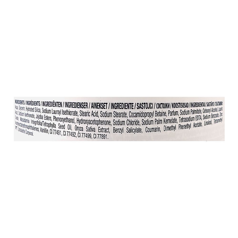 Dove Crushed Macadamia & Rice Milk Scent Exfoliating Body Scrub, 225ml - Image 3