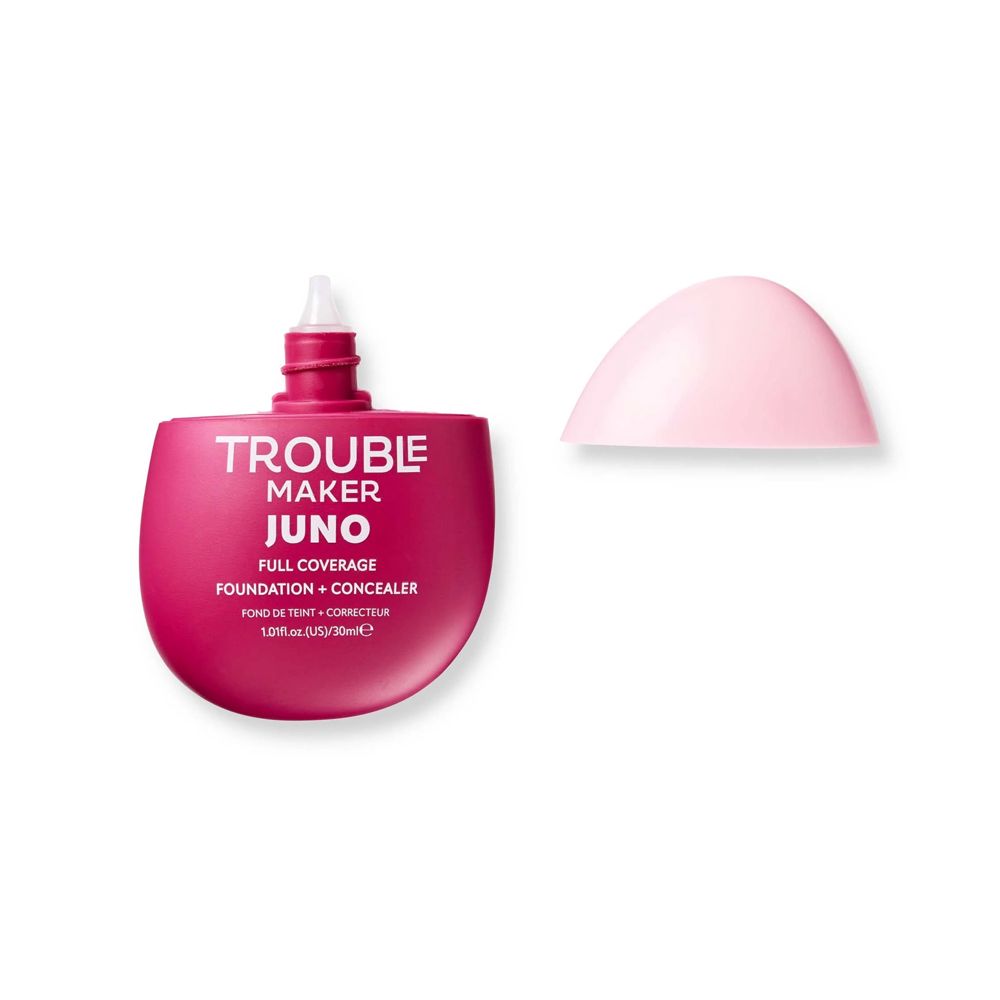 Trouble Maker Juno Full Coverage Matte Foundation, Mess Maker, 30ml - Image 2