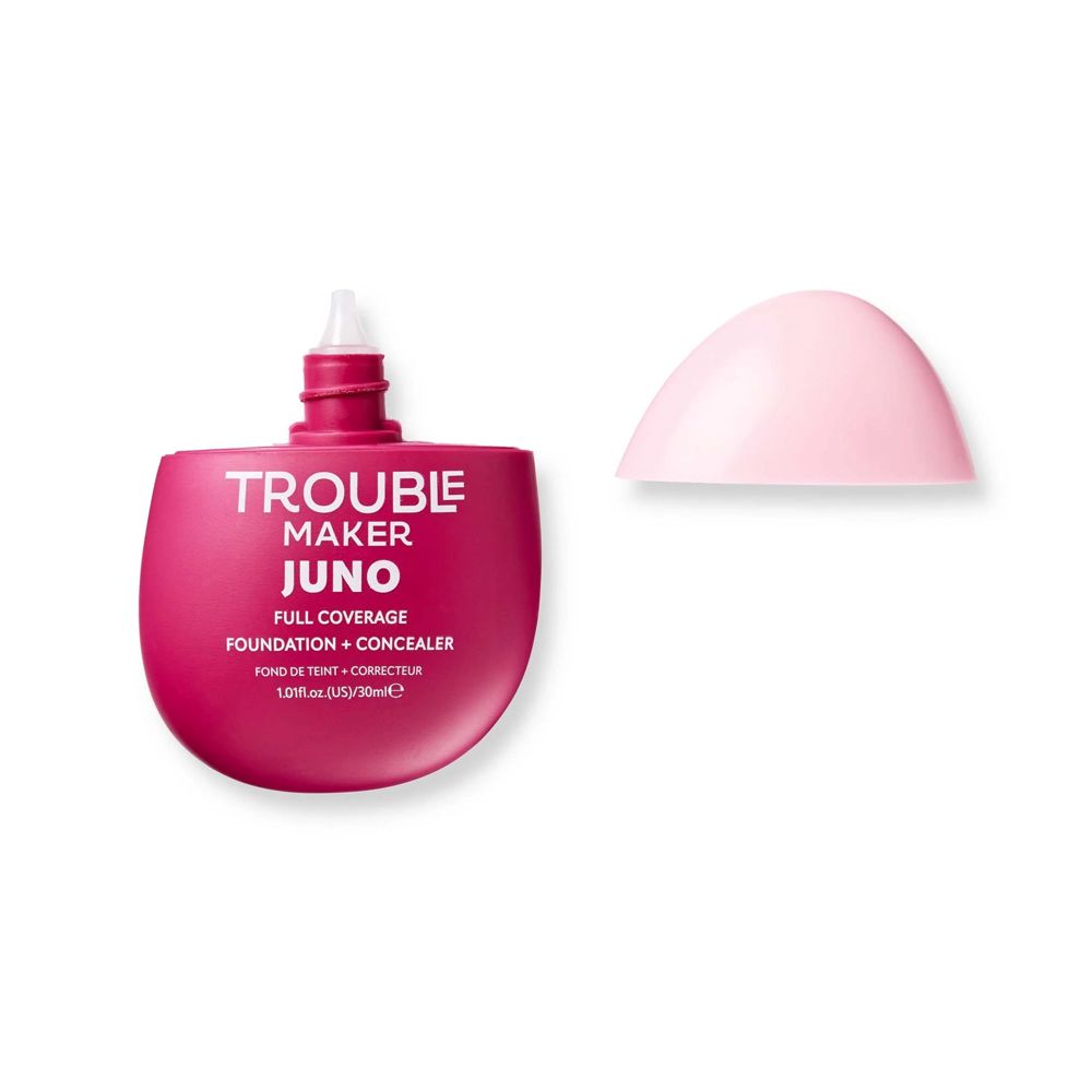 Trouble Maker Juno Full Coverage Matte Foundation, Songbird, 30ml - Image 2