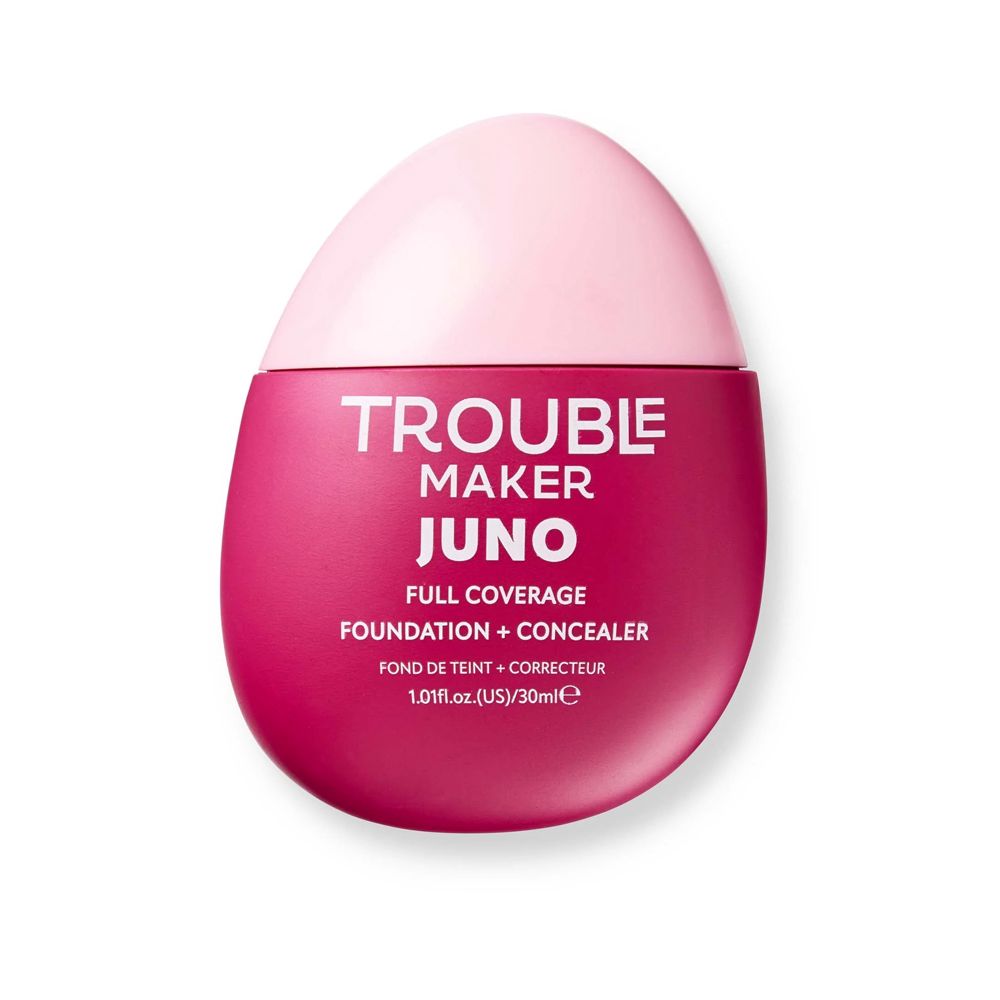Trouble Maker Juno Full Coverage Matte Foundation, Songbird, 30ml - Image 3