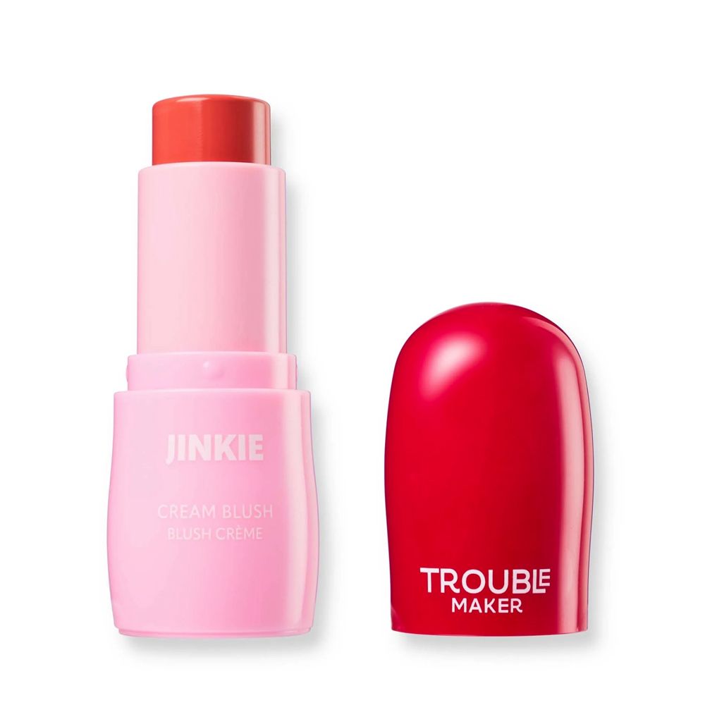 Trouble Maker Jinkie Stick Cream Blush, No Chill Amber - Main Image