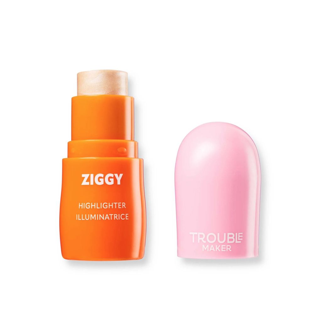 Trouble Maker Ziggy Stick Glass Highlight, Stardust Gold - Main Image