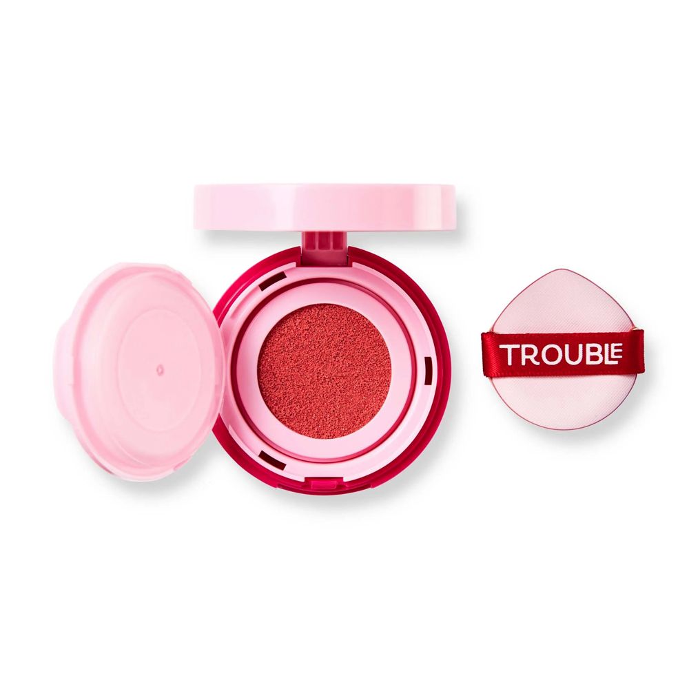 Trouble Maker Press Play Blush Cushion, Remix Peach, 4g - Main Image