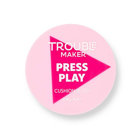 Trouble Maker Press Play Blush Cushion, Remix Peach, 4g - Image 3