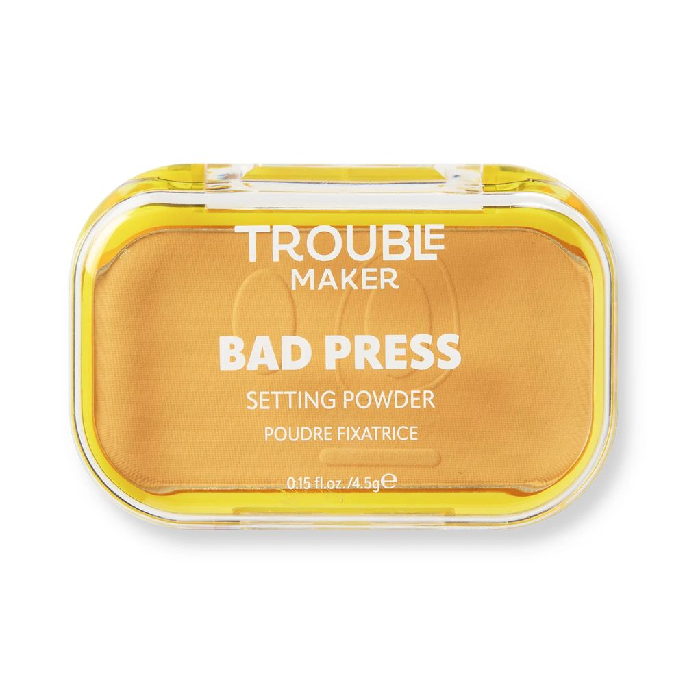 Trouble Maker Bad Press Setting Powder, Hot Take Banana, 4.5g - Main Image