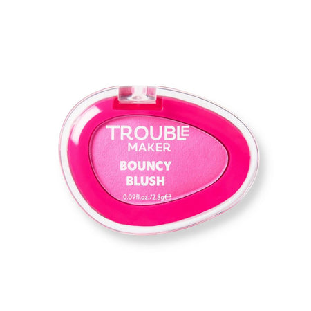 Trouble Maker Bouncy Blush Stain, Bounce Hot Pink, 2.8g - Main Image
