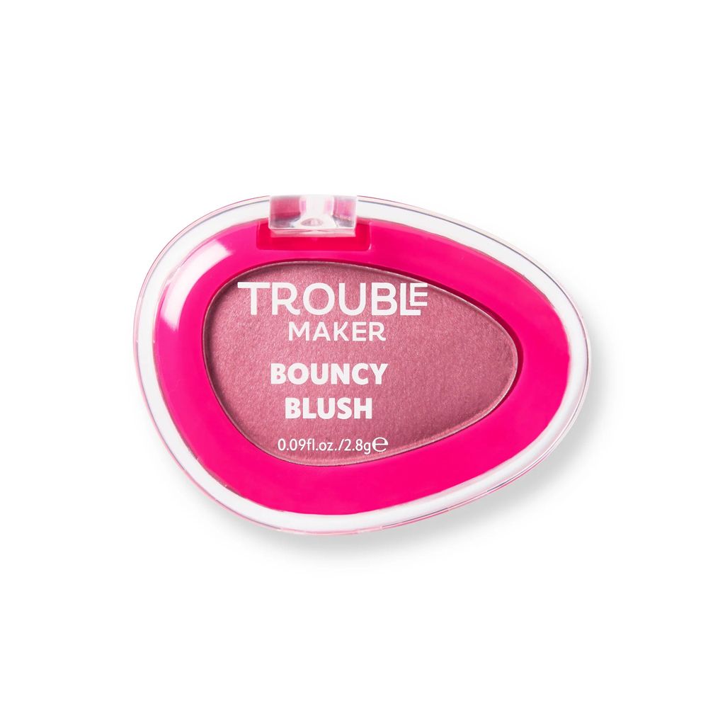 Trouble Maker Bouncy Blush Stain, Baseline Rose, 2.8g - Main Image