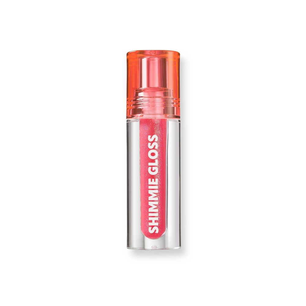 Trouble Maker Shimmie Gloss, Vitamin E + Jojoba Oil, Lucky Charm Peach - Image 2