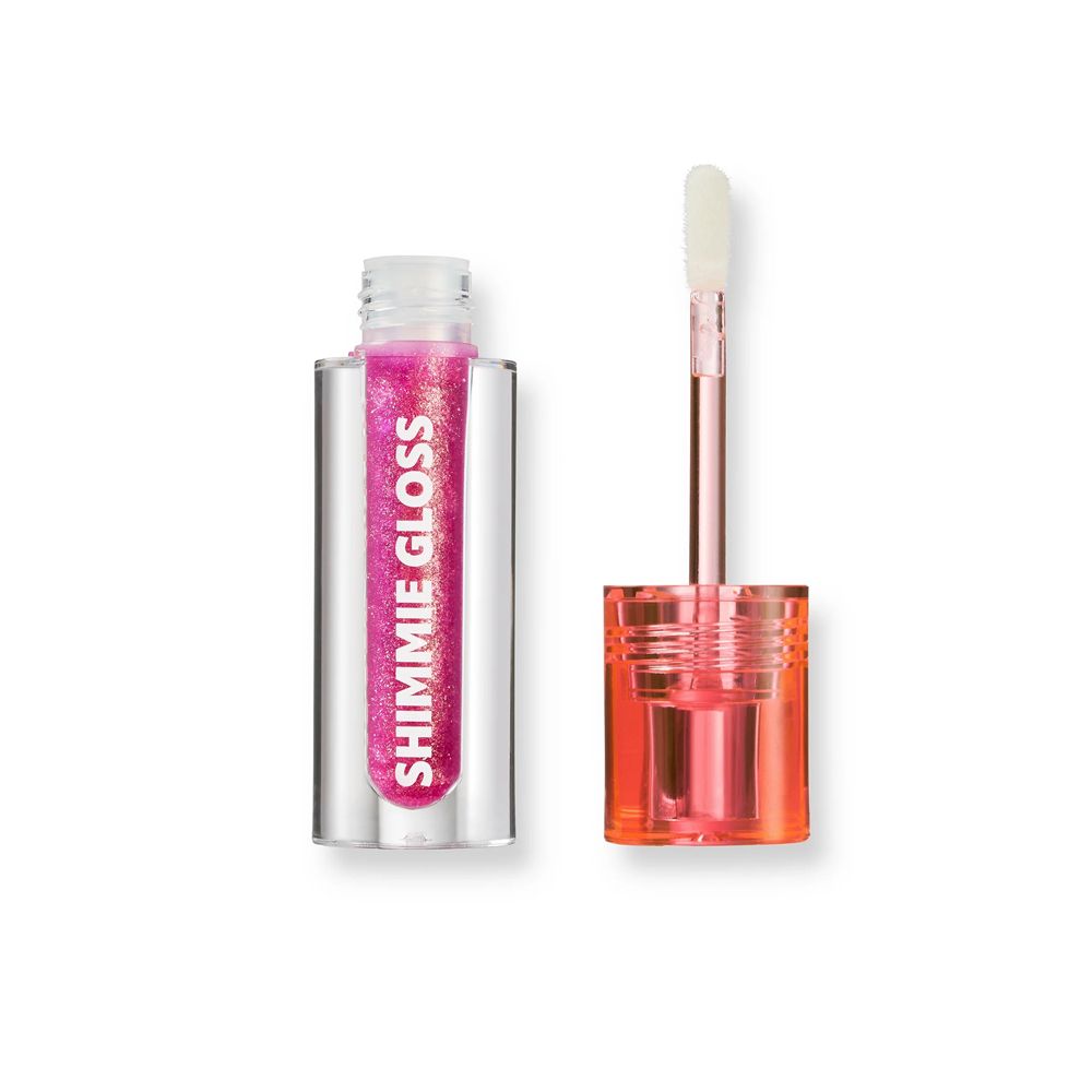 Trouble Maker Shimmie Gloss, Vitamin E + Jojoba Oil, All In Berry - Main Image