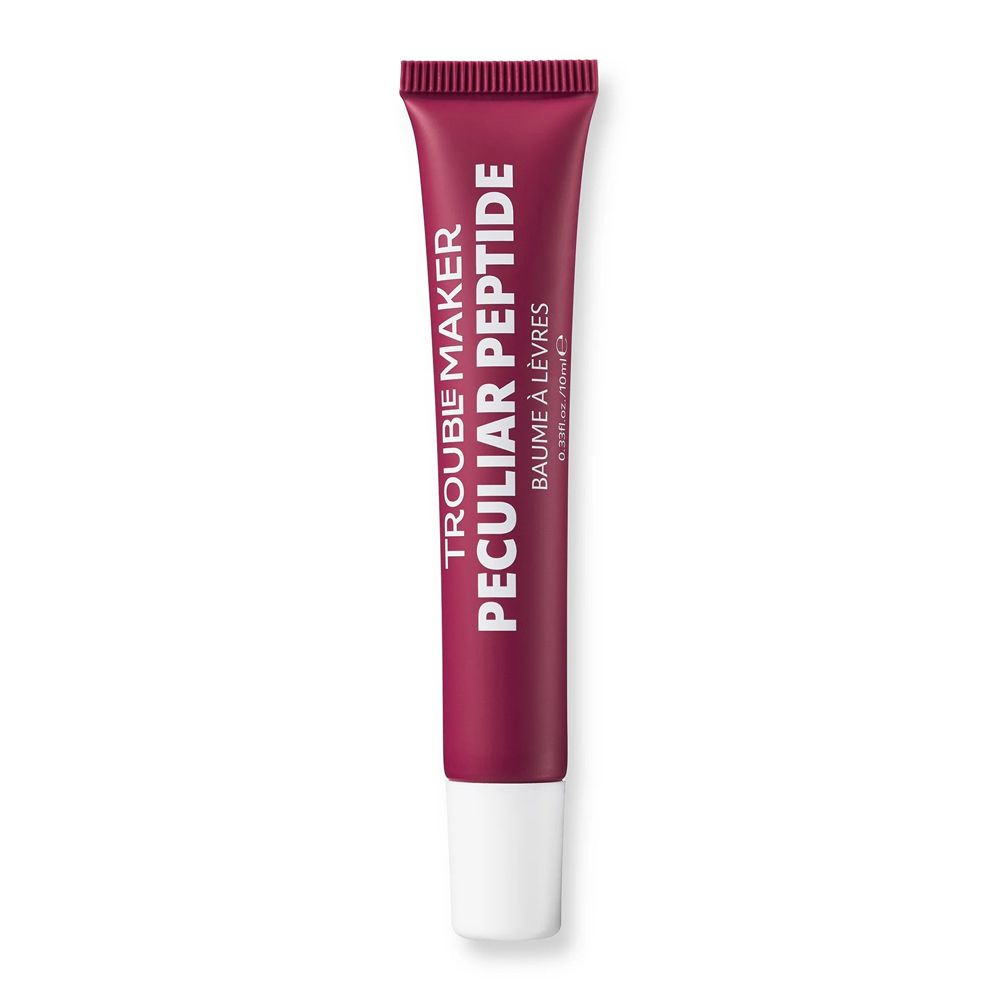 Trouble Maker Peculiar Peptide Lip Balm, Vitamin E, Jojoba Oil, Raspberry Jellie, 10ml - Main Image