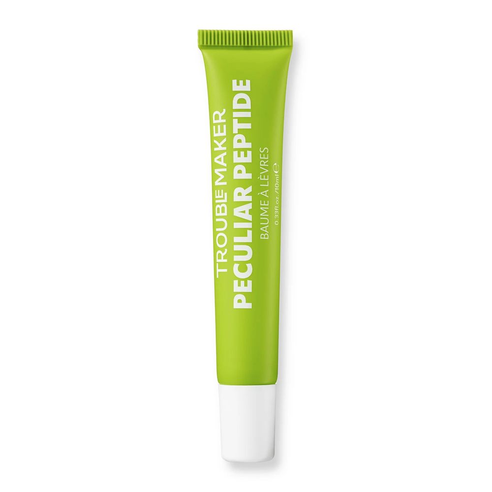 Trouble Maker Peculiar Peptide Lip Balm, Vitamin E, Jojoba Oil, Mint Choc Chip, 10ml - Main Image
